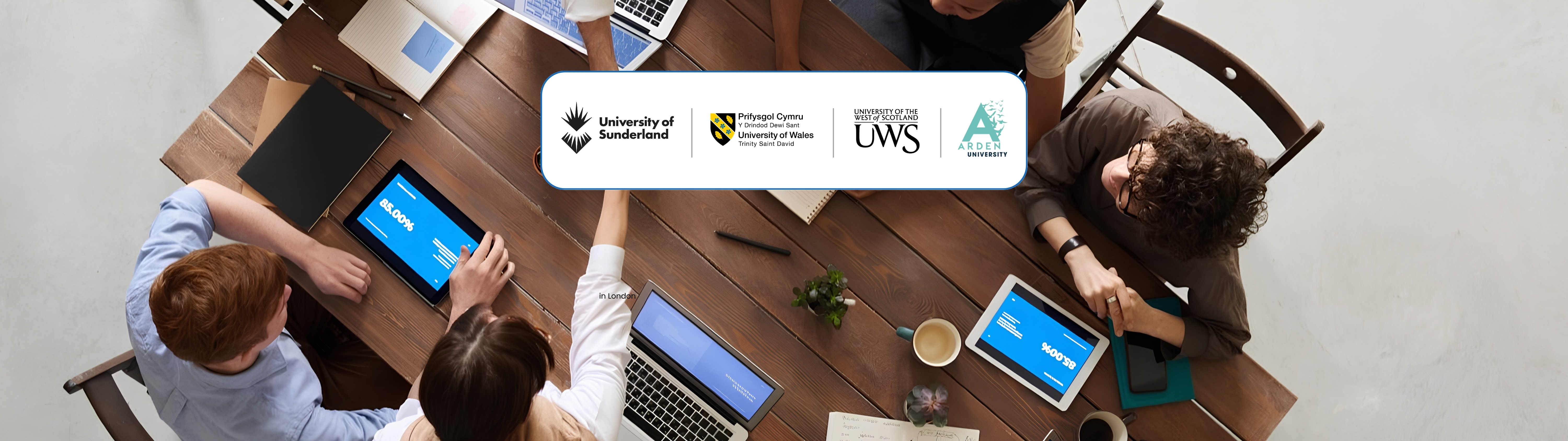 Education agency partners agreeing a partnership
